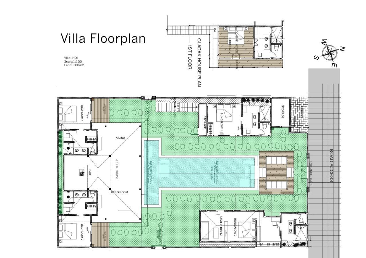 Villa Hoi By Alfred In Bali 塞米亚克 外观 照片